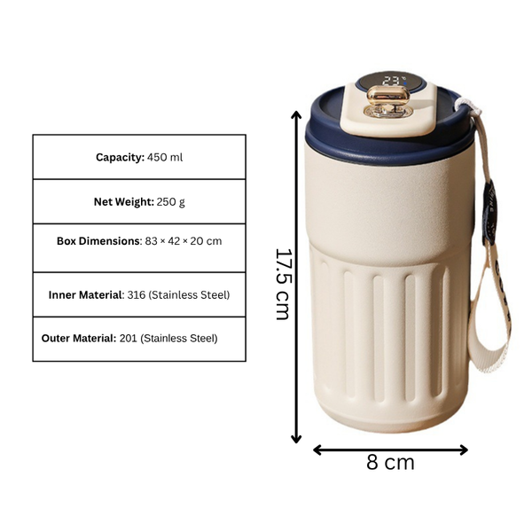 Smart Temperature Thermos Bottle